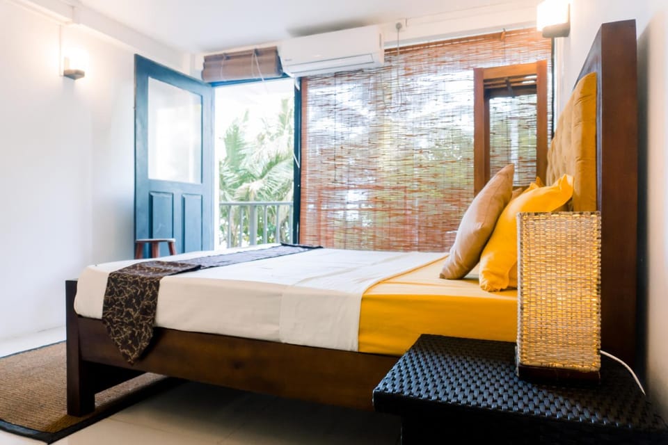 Bed, View (from property/room), Bedroom, Sea view