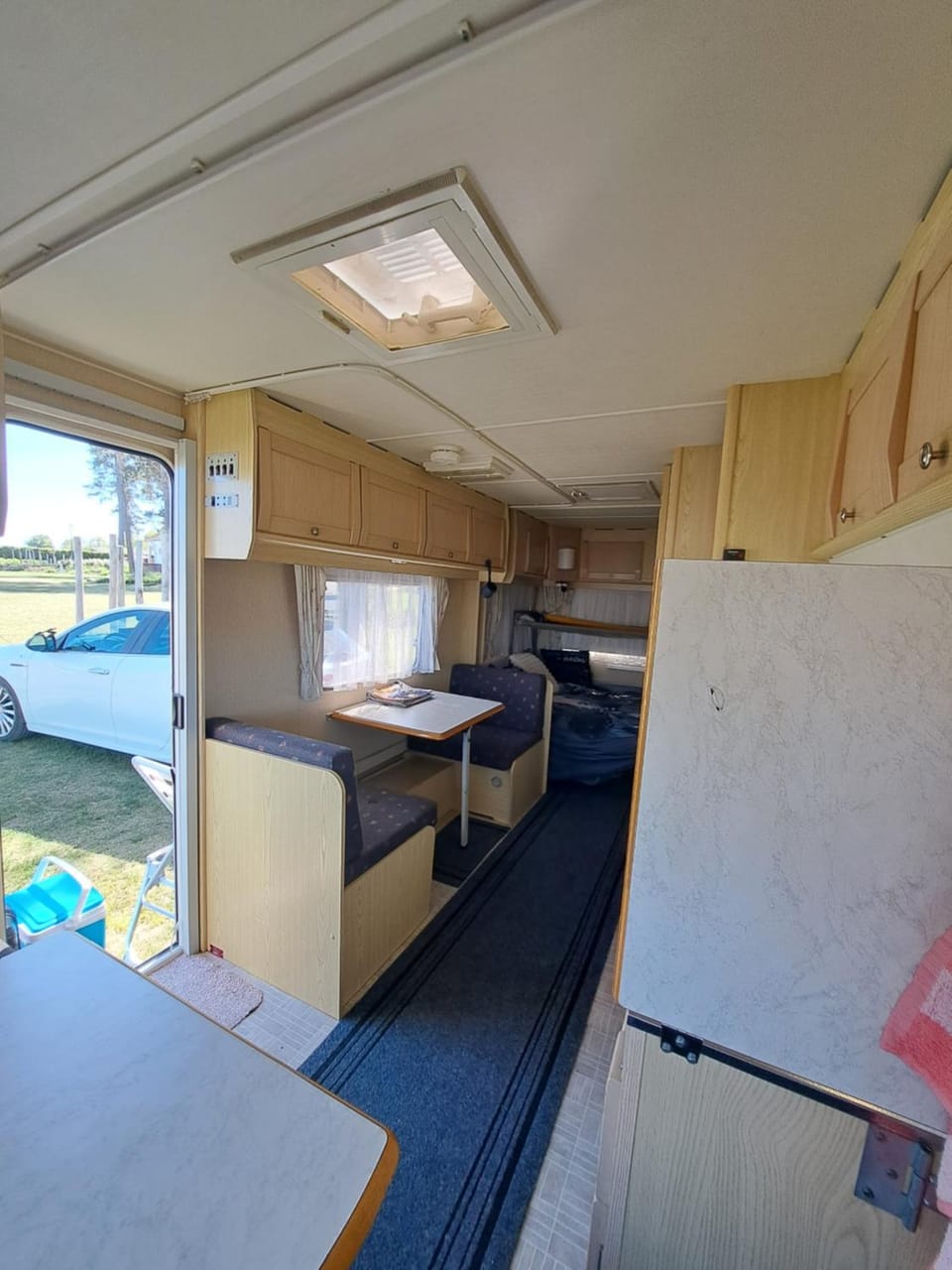 Fieldsight Doornspijk Caravan max 5 people and 1 kid - hot shower in house Campground/ 
RV Resort in Biddinghuizen