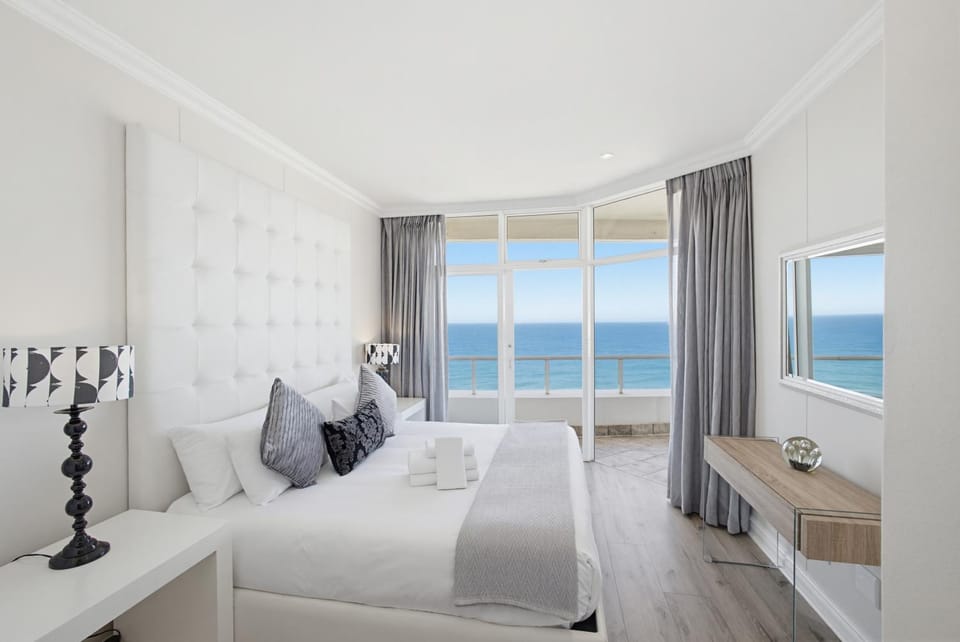 Bedroom, Sea view