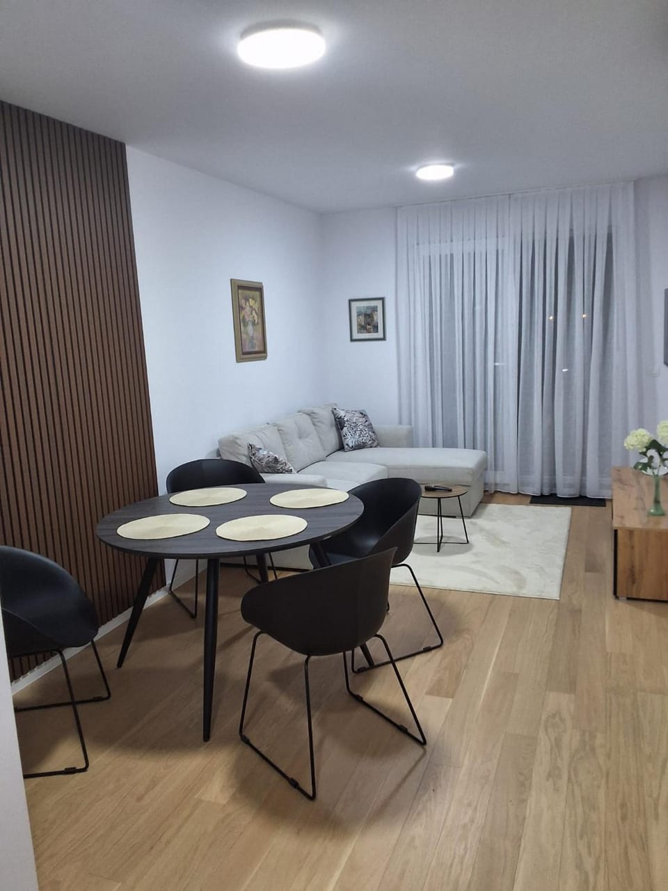 Living room, Seating area, Dining area