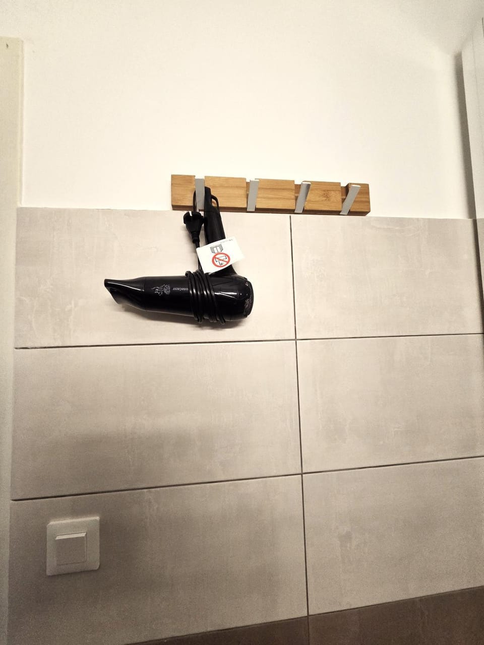 Bathroom, hair dryier