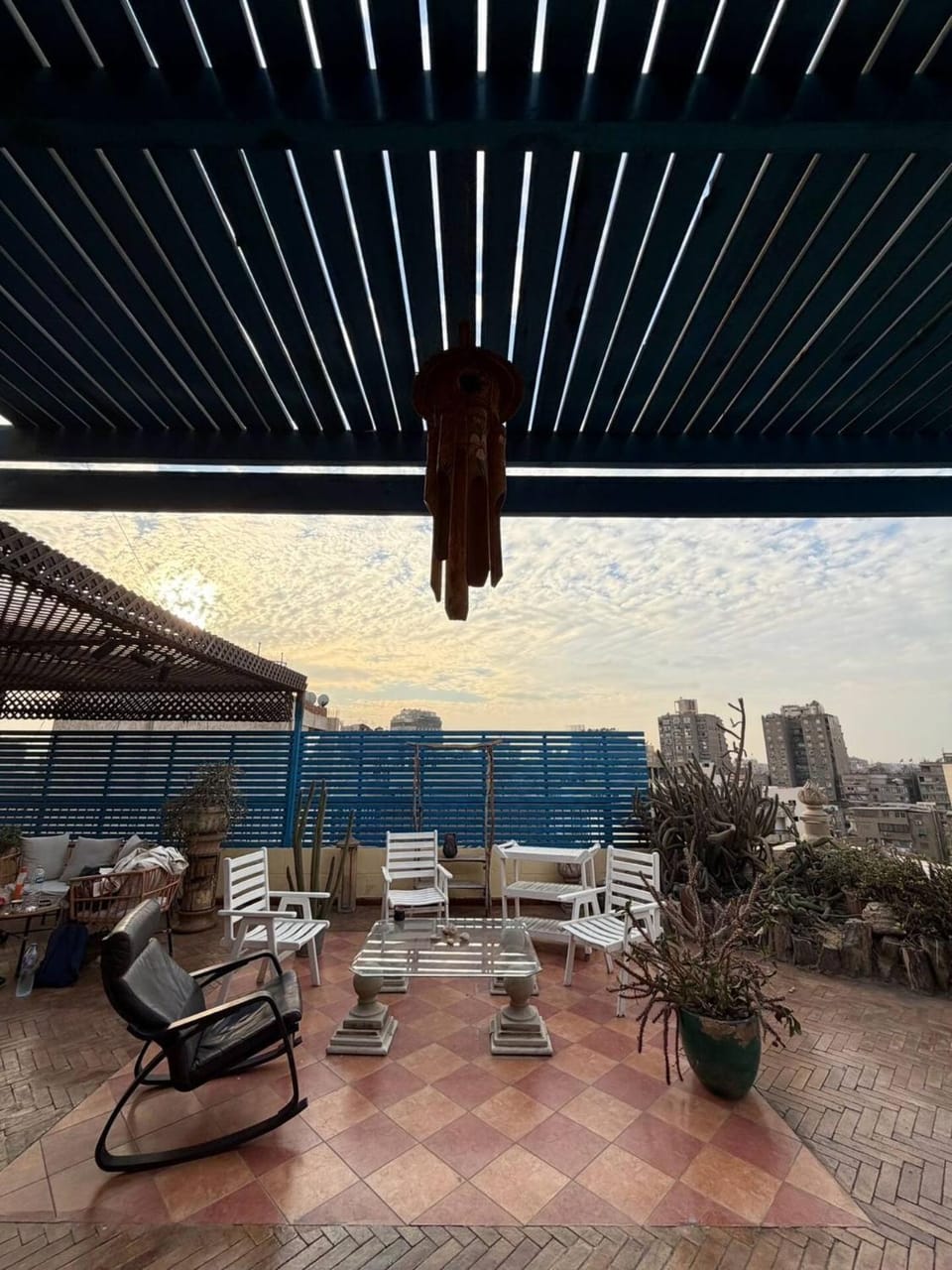 Balcony/Terrace, sunbed