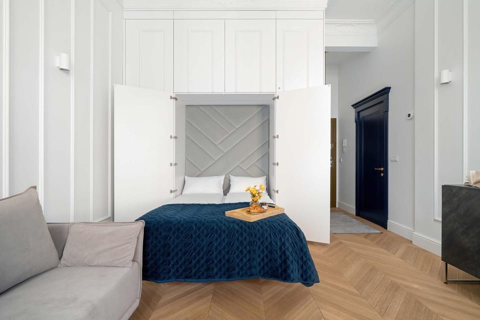 Bed, Living room, Photo of the whole room, Bedroom