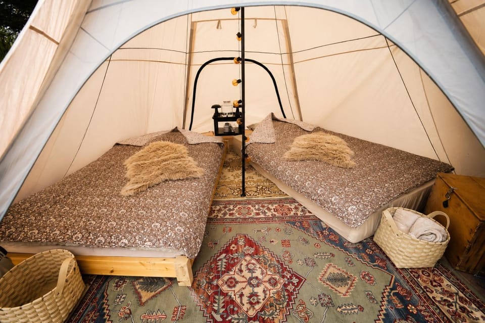 Cozy Tipi - The LOWFO House Lofoten Luxury tent in Lofoten