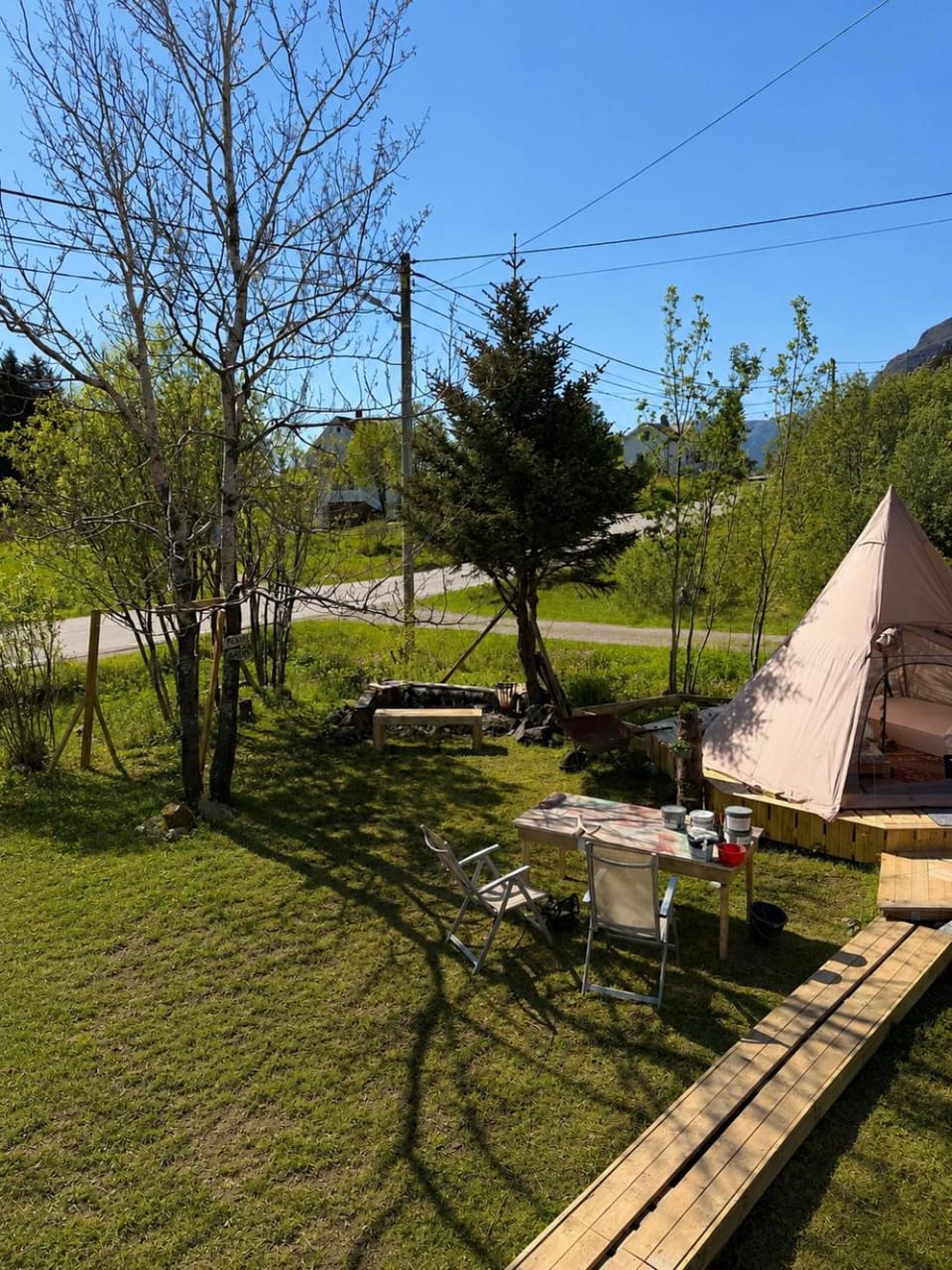 Cozy Tipi - The LOWFO House Lofoten Luxury tent in Lofoten