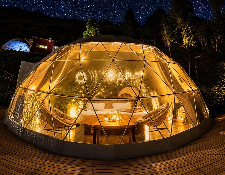 Patio, Night