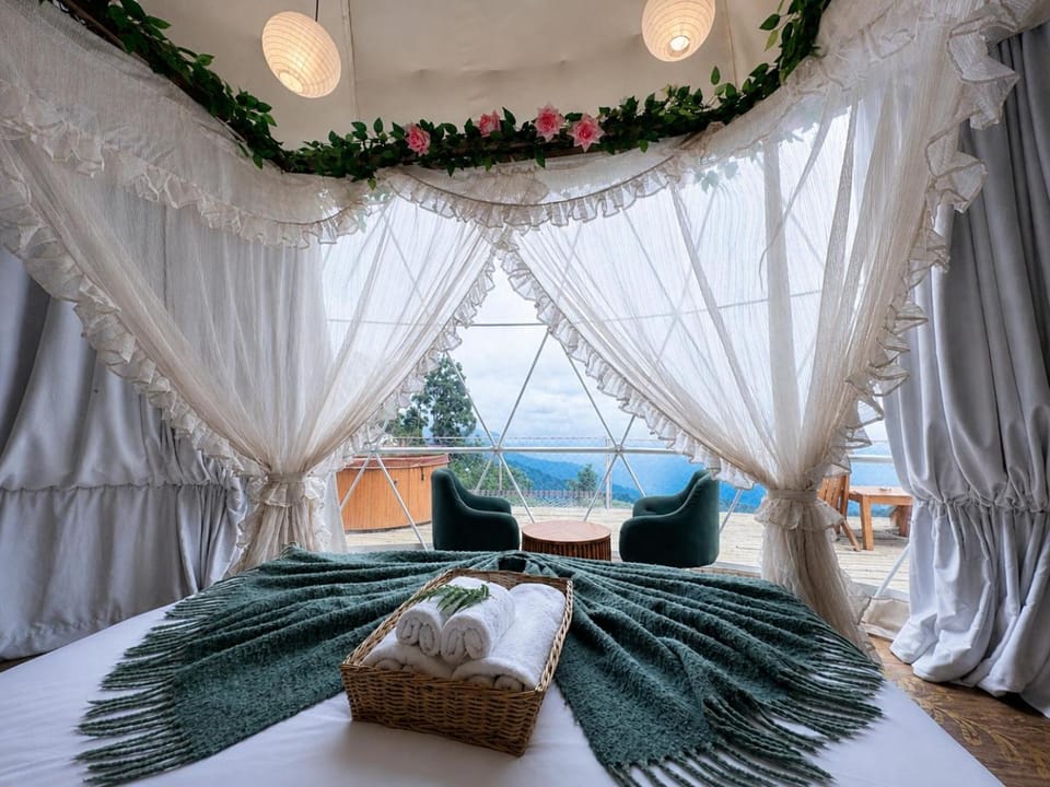 Bed, View (from property/room), Bedroom