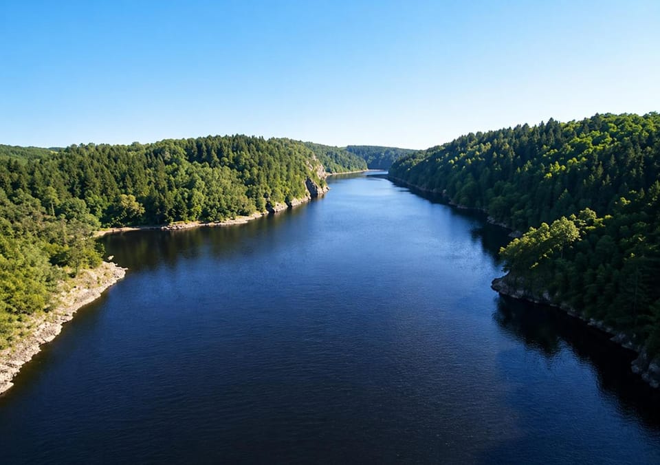Chata s terasou 60m od vody House in South Bohemian Region