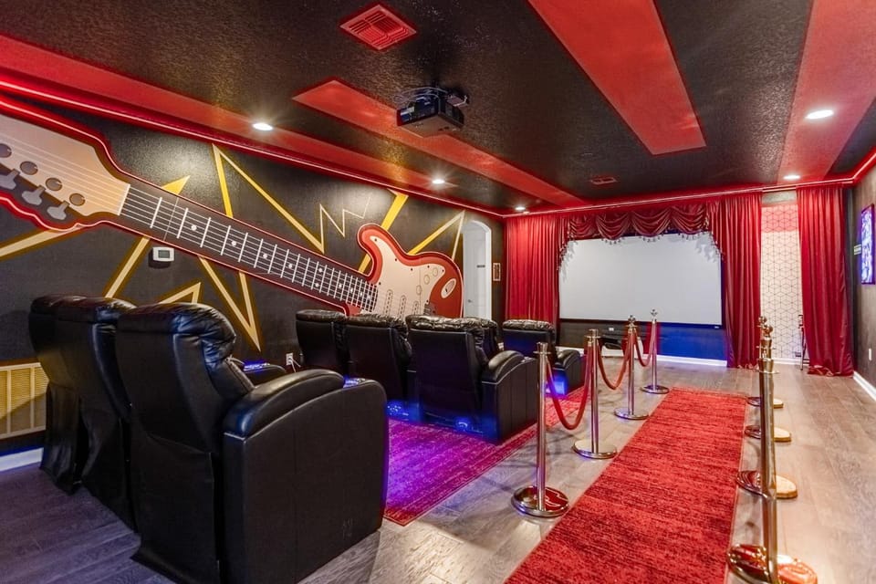 Upstay Family Resort Mansion - Pool, Theater, and Games House in Kissimmee