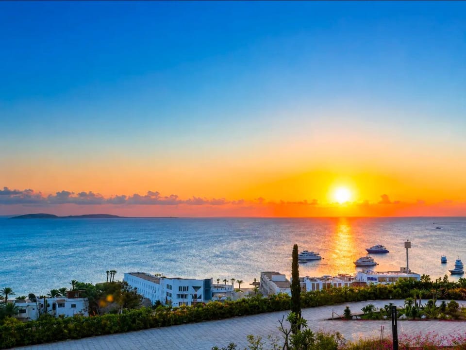 Natural landscape, Beach, Sea view, Sunrise
