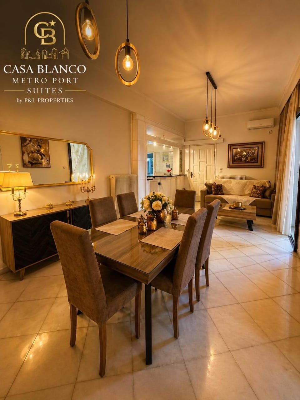 Living room, Seating area, Dining area