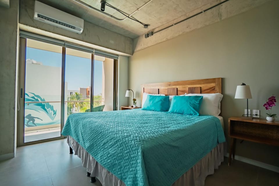 Pacific Surfside Ocean Views in Surf City Apartment in La Libertad Department, El Salvador