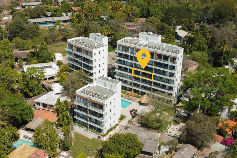 Pacific Surfside Ocean Views in Surf City Apartment in La Libertad Department, El Salvador