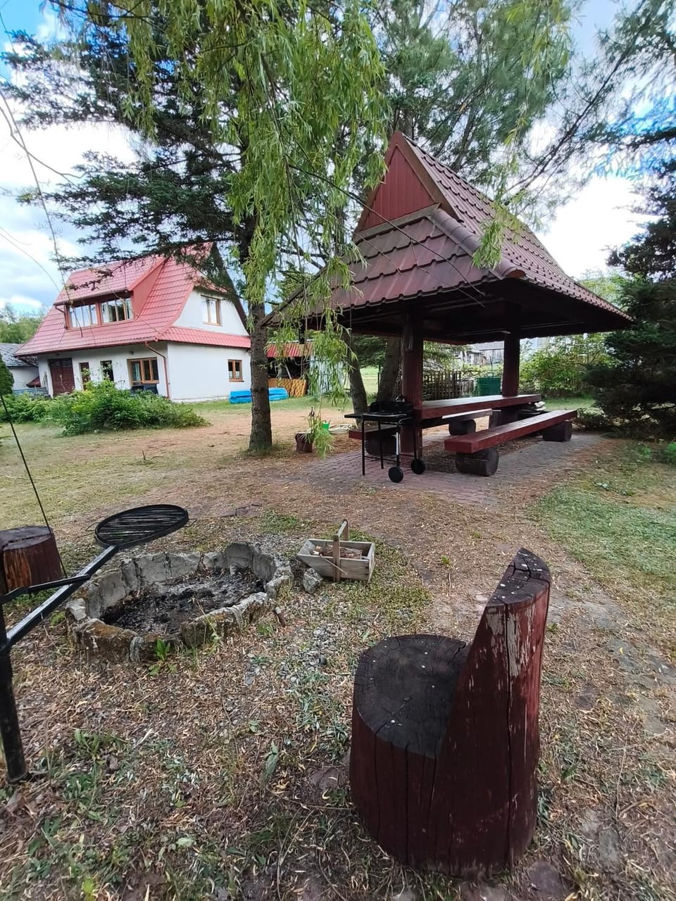 Domek całoroczny Hutki 57 noclegi Krasnobród Roztocze House in Lviv Oblast