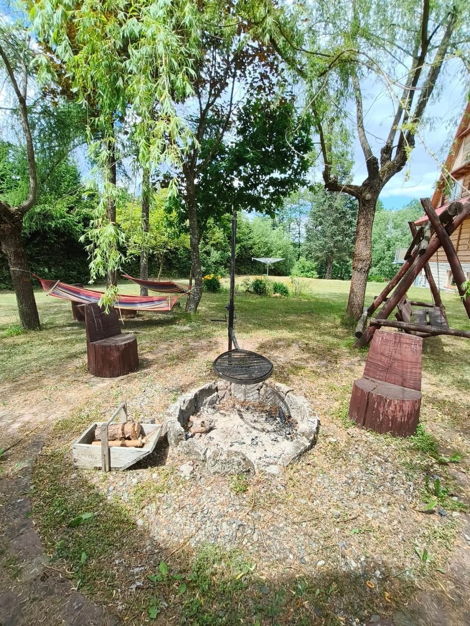 Domek całoroczny Hutki 57 noclegi Krasnobród Roztocze House in Lviv Oblast