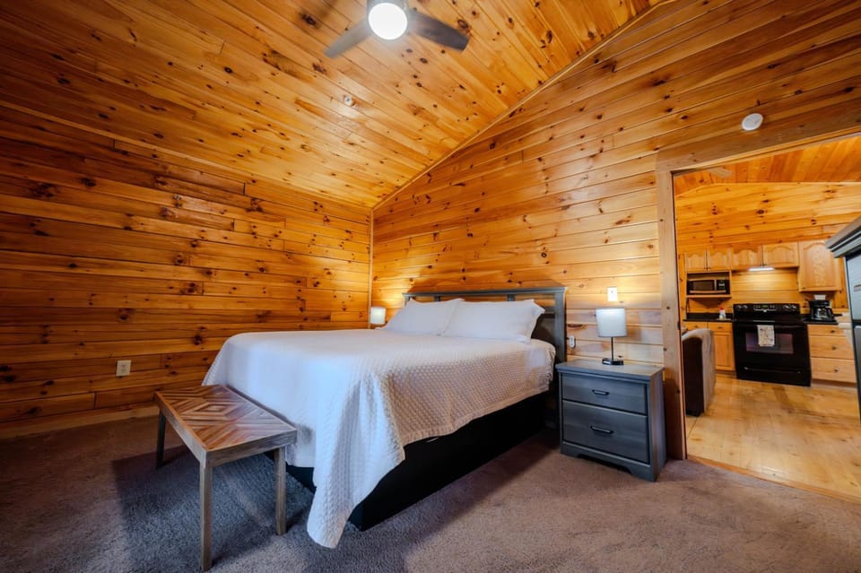 Romantic Cabin w Hot Tub Near Old Mans Cave Cabin in Ohio