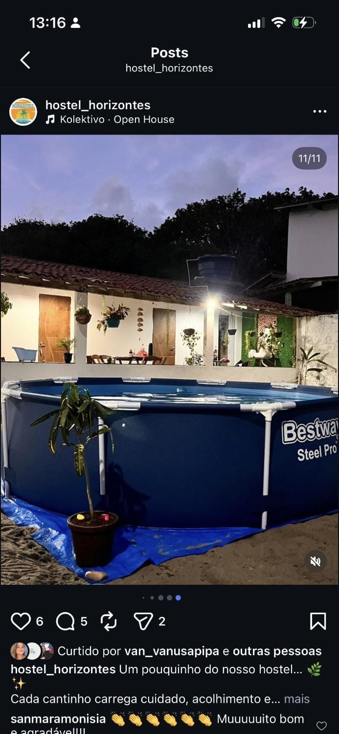 Hostel Horizontes Vacation rental in Pipa Beach
