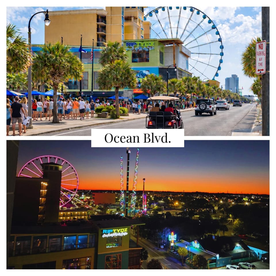 Oceanfront Beach Stay Near SkyWheel Yachtsman 302 House in Myrtle Beach