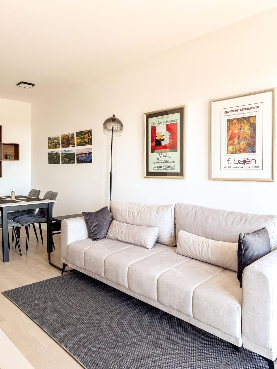 Living room, Seating area, Dining area
