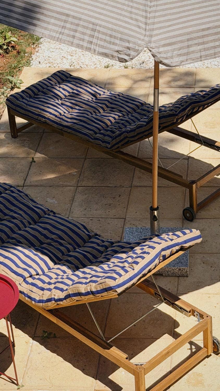 Garden, sunbed