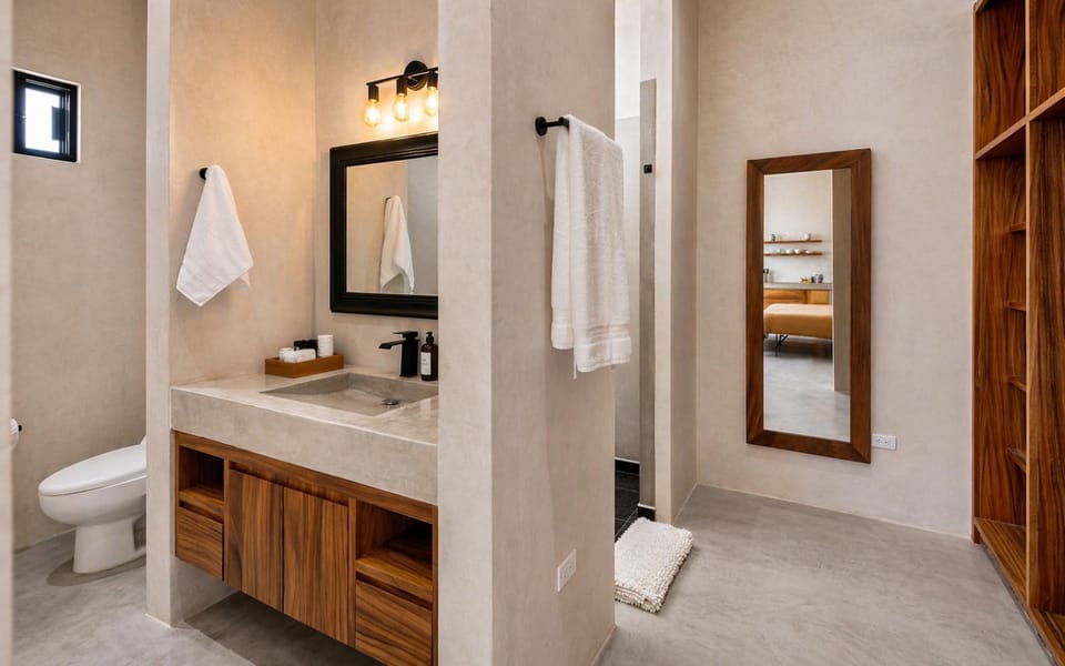 Shower, Toilet, Bathroom, towels