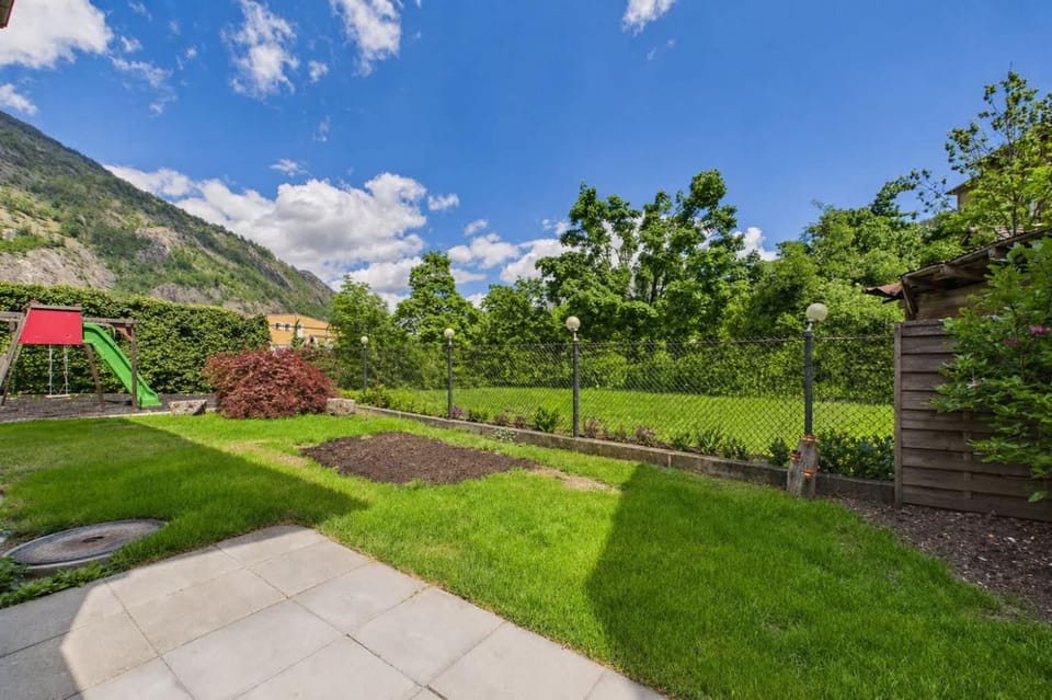 Cozy Studio with a Garden Apartment in Canton of Valais