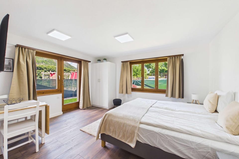 Cozy Studio with a Garden Apartment in Canton of Valais