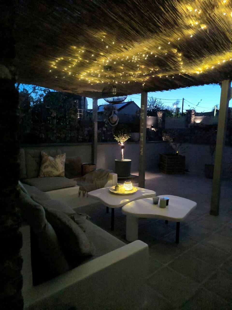 Patio, Night, Balcony/Terrace, Sunset
