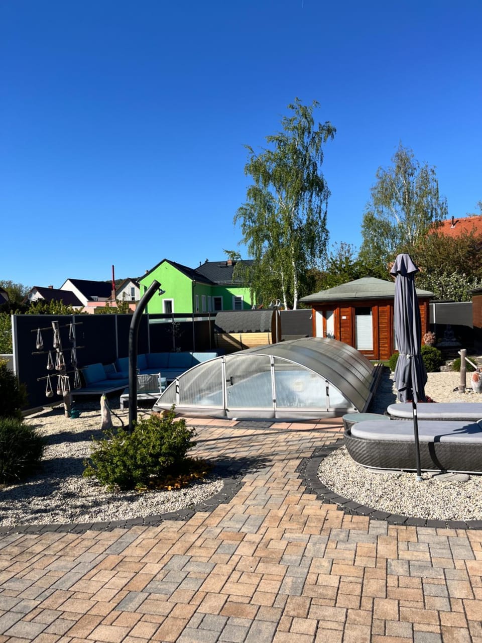 Garden, Balcony/Terrace, Swimming pool
