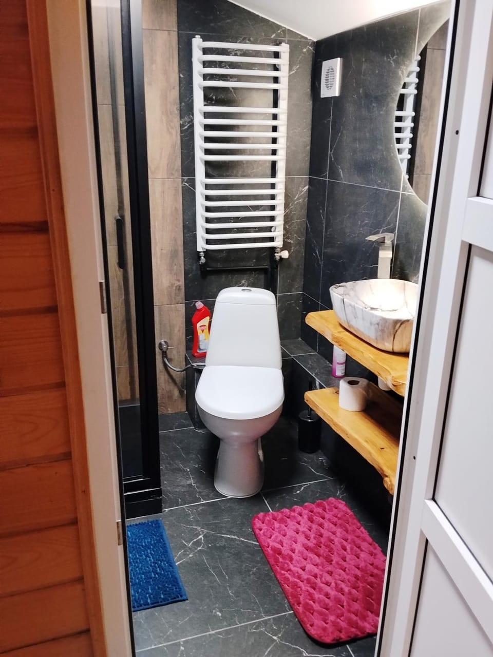 Shower, Toilet