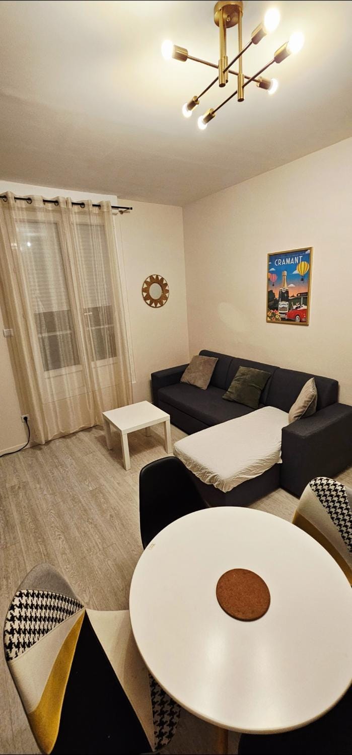 Appartement lumineux idéalement situé à proximité du centre-ville, Parking gratuit dans le rue Apartment in Epernay
