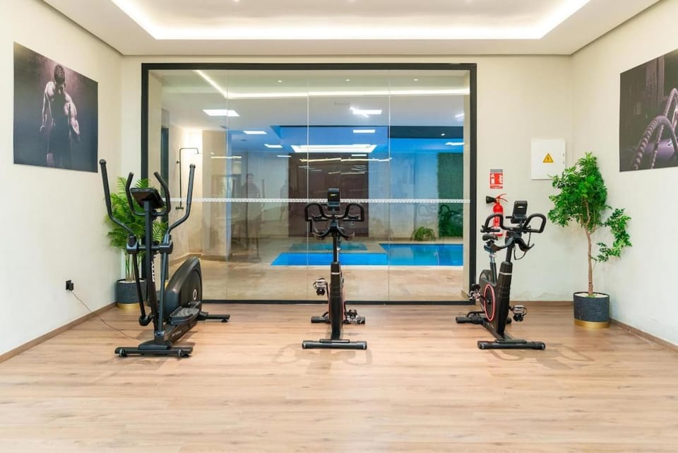 Bright Guéliz apartment, swimming pools gym Apartment in Marrakesh