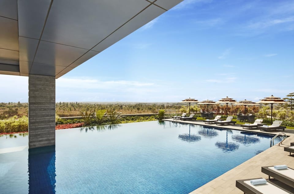 Pool view, Swimming pool