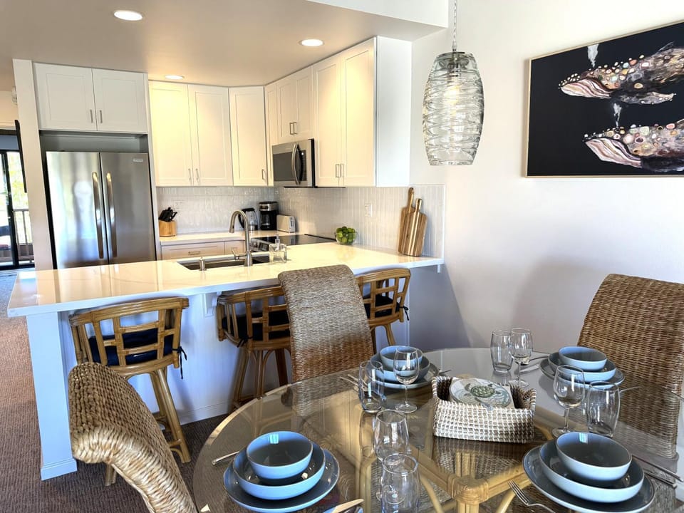 Maui Kamaole K209 Remodel in Peaceful Friendly South Maui w/Beaches Views, AC Apartment in Wailea