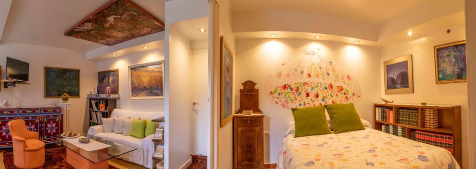 Living room, Bedroom