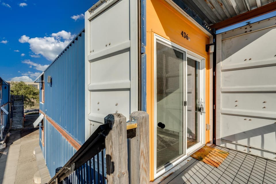 Shipping Container Retreat | Modern Tiny Escape House in Wichita