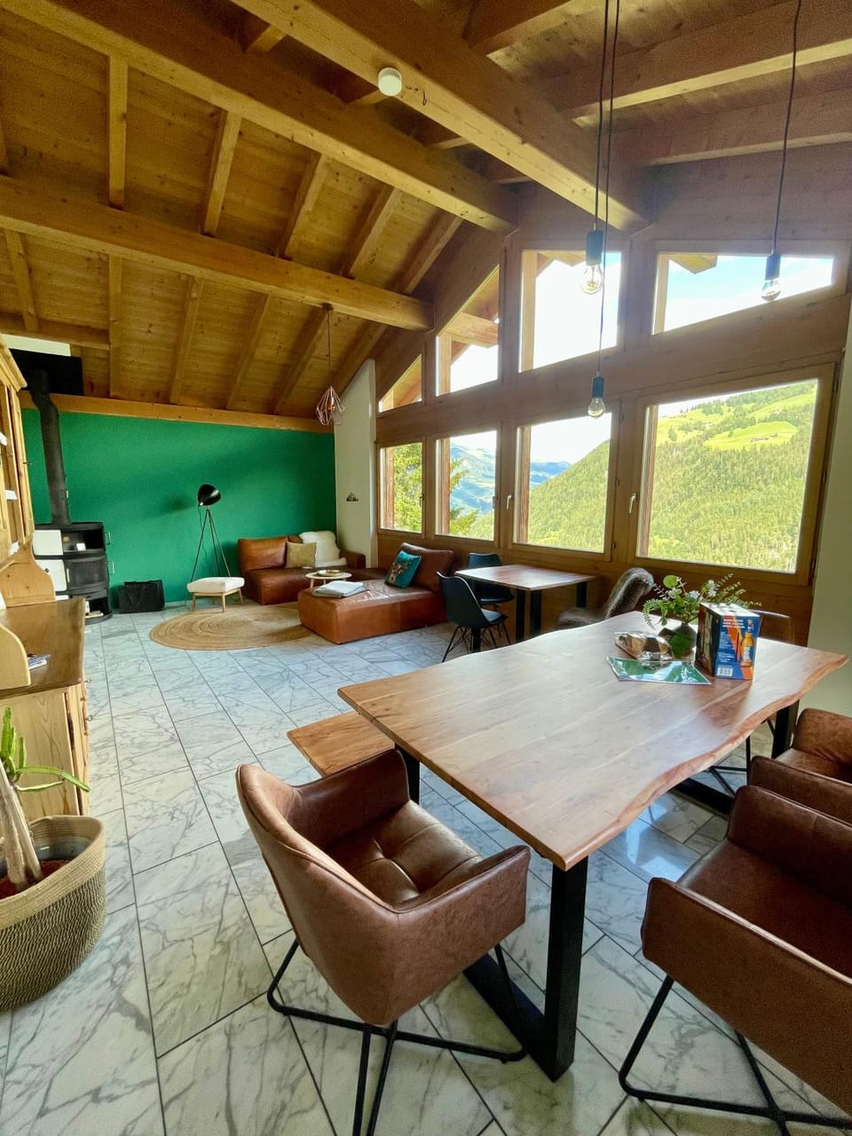 CASA FORTUNA - Sunny 5 Bedroom Panorama House - Chur Lenzerheide Chalet in Canton of Grisons