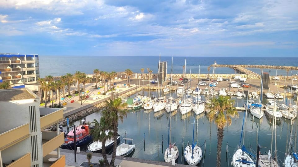 T3 Port-Barcarès panorama mer & terrasse Apartment in Le Barcarès