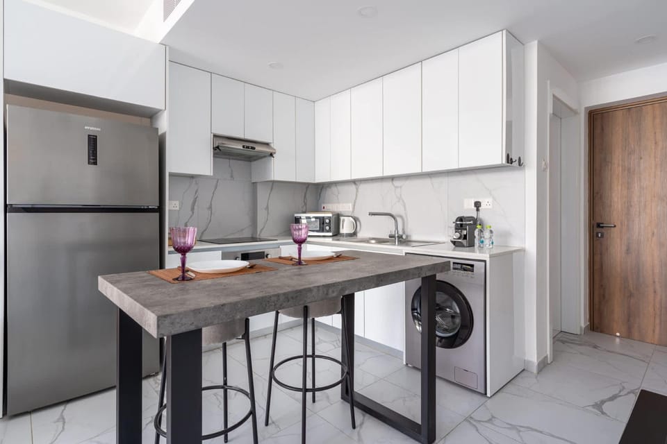 Coastal 2BR Sea View Near Mackenzie Beach Larnaca Apartment in Larnaca