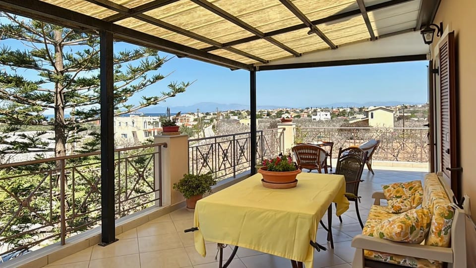 Day, View (from property/room), Balcony/Terrace, Dining area, Sea view