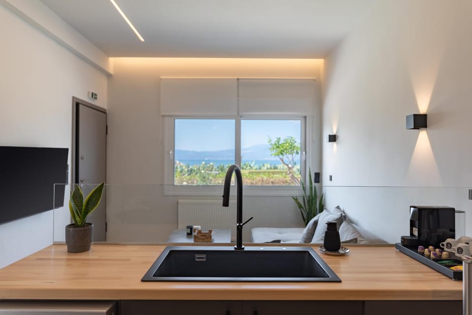 Sea view, kitchen