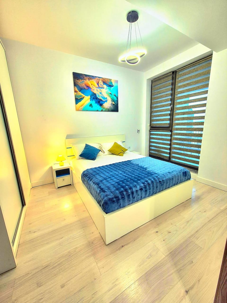 Cuba Residence Two Room Apartment Side Sea View Mamaia Nord Onix Blue Apartment in Constanța County