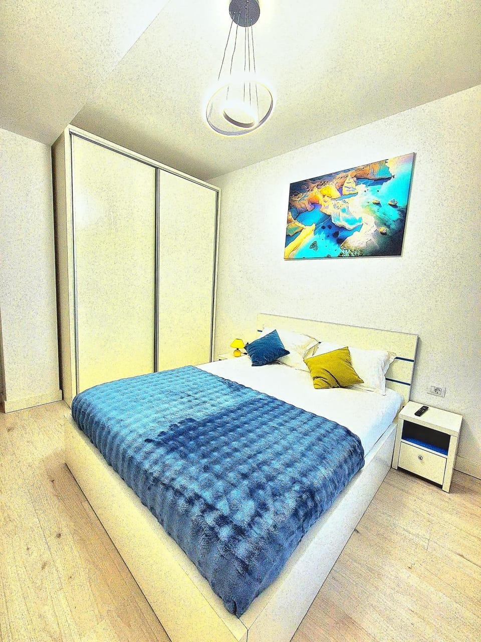 Cuba Residence Two Room Apartment Side Sea View Mamaia Nord Onix Blue Apartment in Constanța County