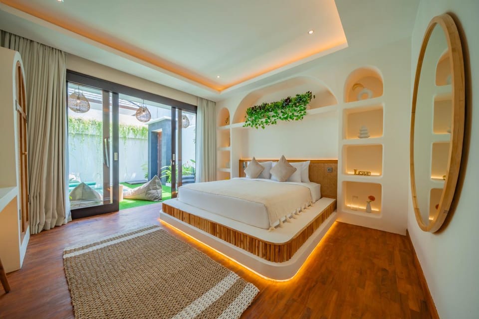 Bright Villa near Seminyak w- Pool - Baobab Villas 2 by TROPICALLY Villa in North Kuta