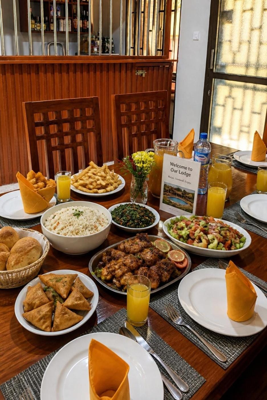Breakfast, Continental breakfast, Buffet breakfast, Lunch, Dinner, Drinks