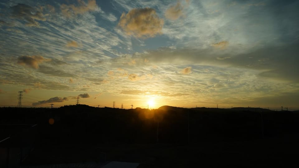 Natural landscape, Sunrise