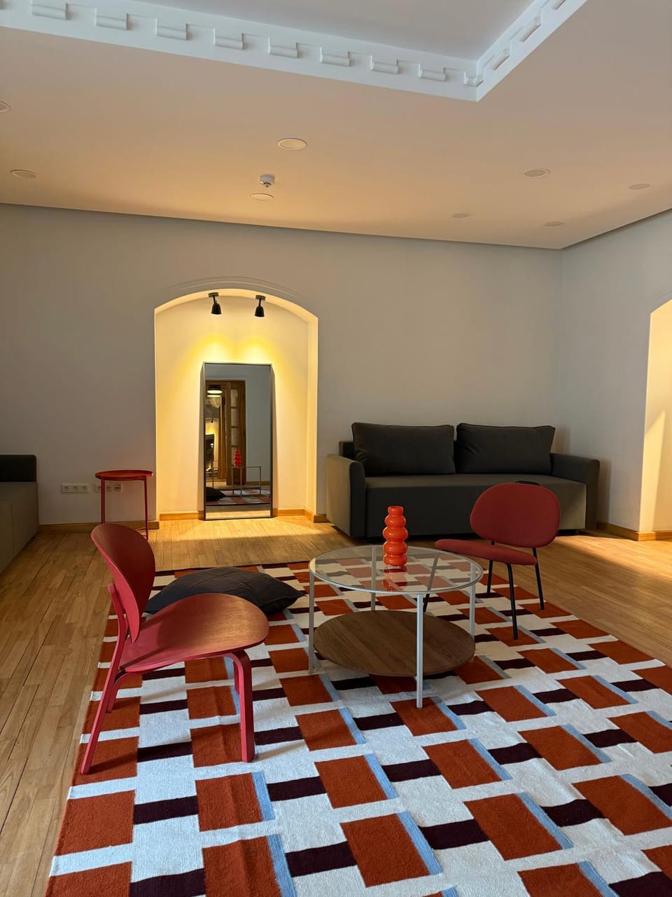 Living room, Seating area, Dining area