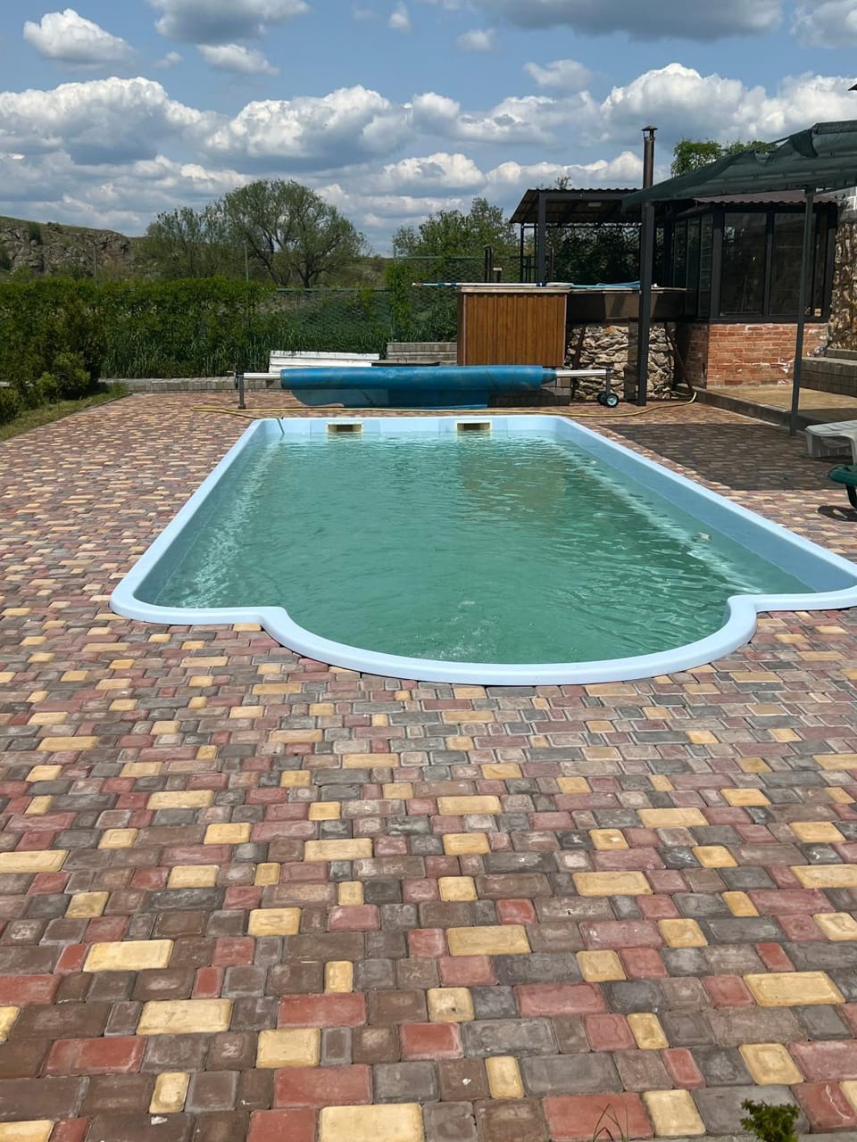 Pool view, Swimming pool