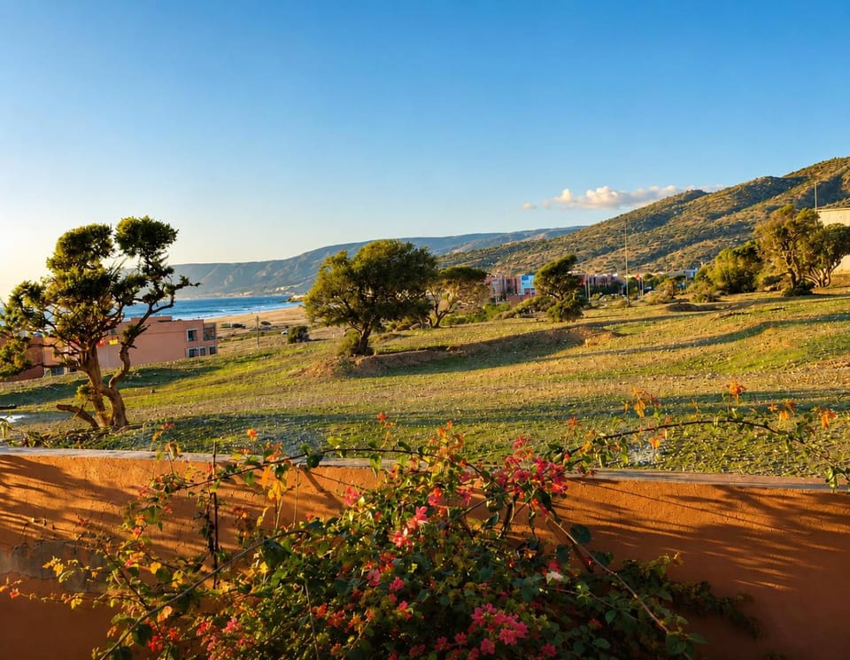 Natural landscape, Sea view