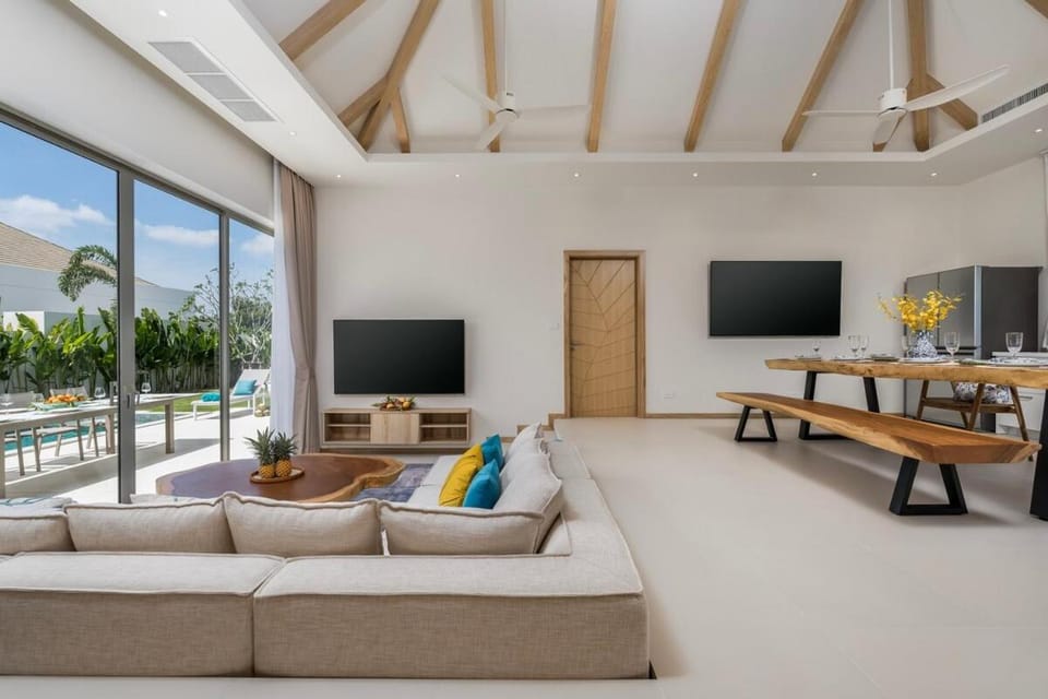 Private Pool Villa in Trichada Breeze 4BR Tropical Retreat Villa in Choeng Thale